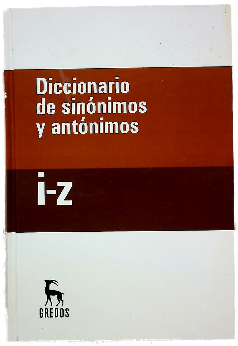 Diccionario de sinónimos y antónimos I-Z