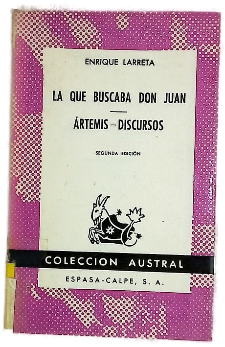 La que buscaba don Juan Artemis-discursos