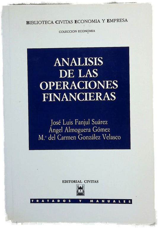 Análisis de las operaciones financieras