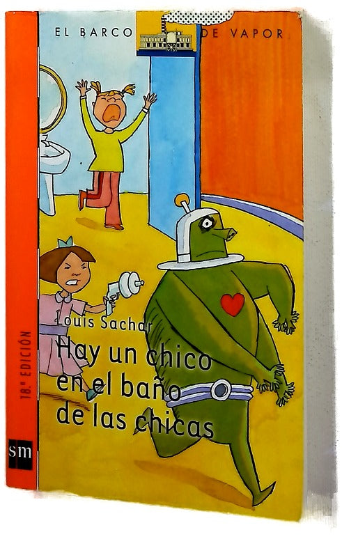 ¡Hay un chico en el baño de las chicas!