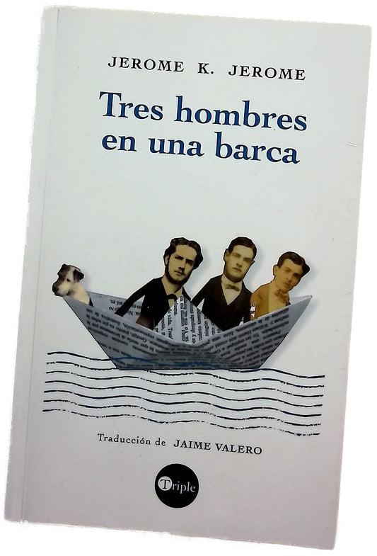 Tres hombres en una barca