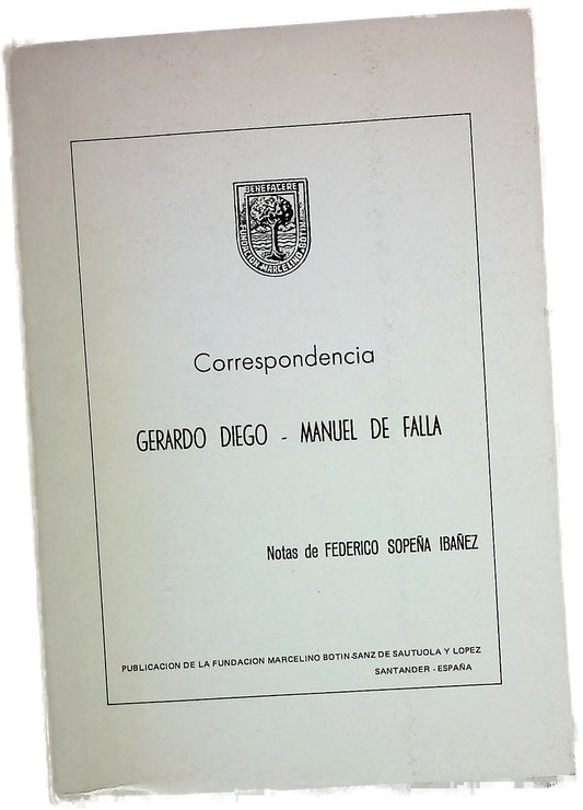 Correspondencia Gerardo Diego-Manuel de Falla
