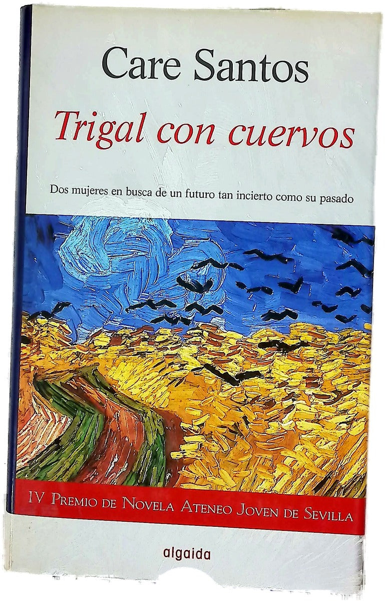 Trigal con cuervos