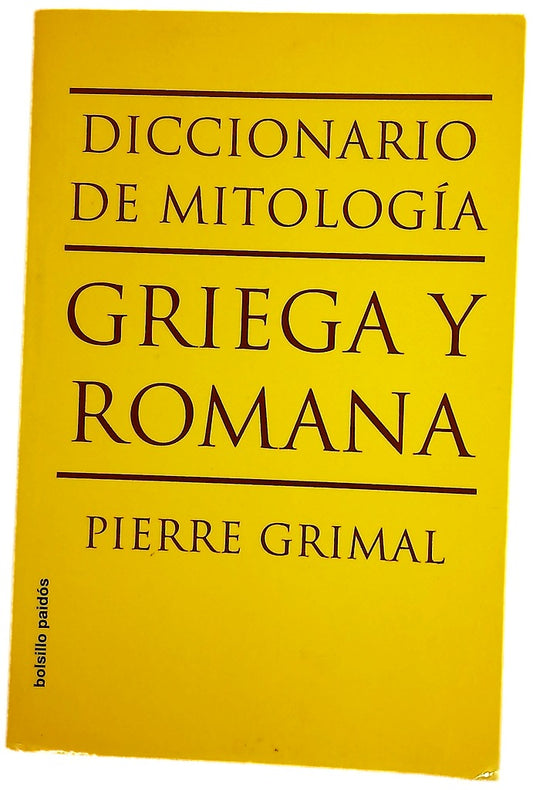 Diccionario de mitología griega y romana