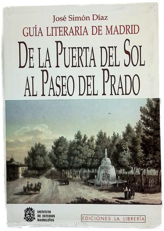 Guía literaria de Madrid.