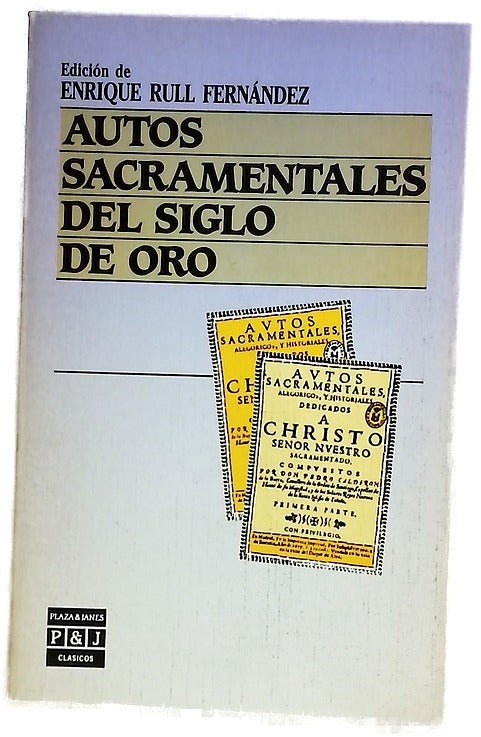 Autos sacramentales del Siglo de Oro