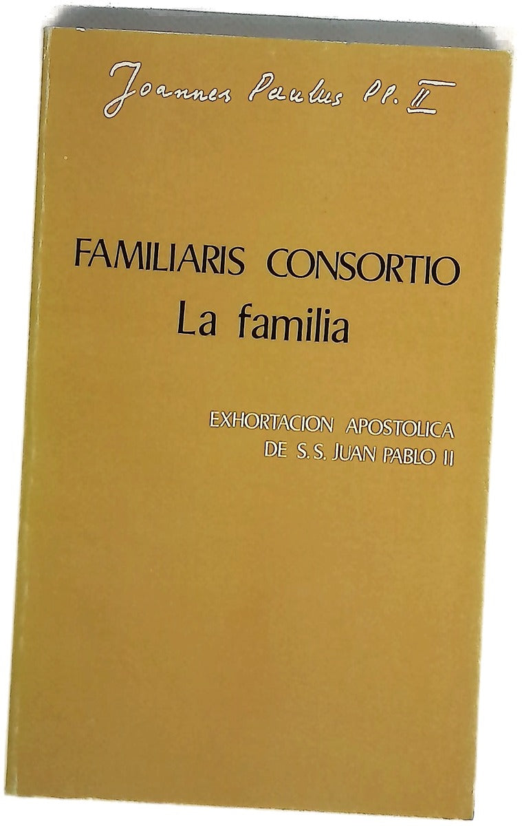 Familiaris consortio la familia