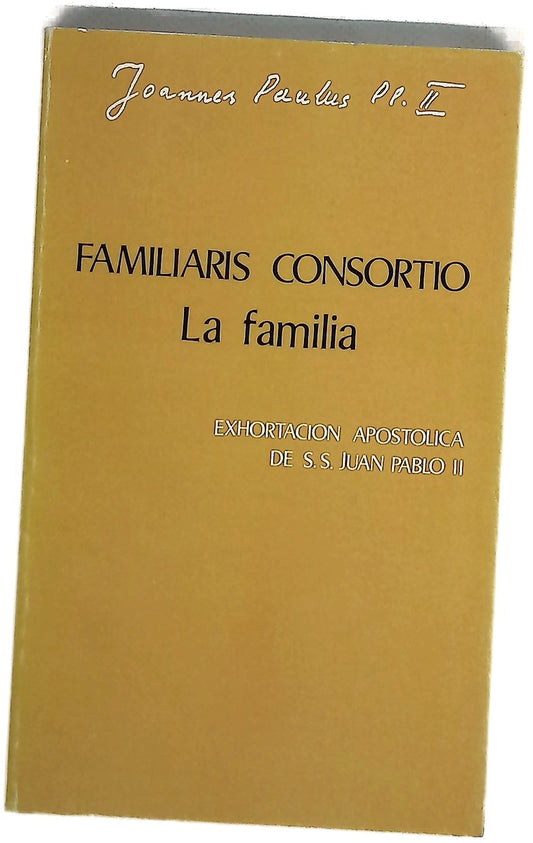 Familiaris consortio la familia