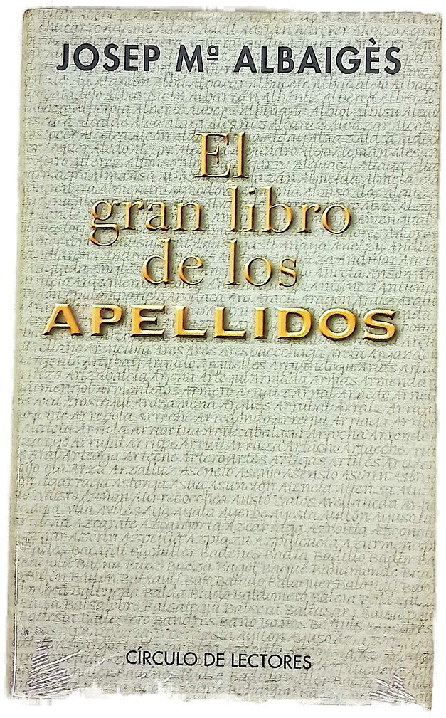 El gran libro de los apellidos