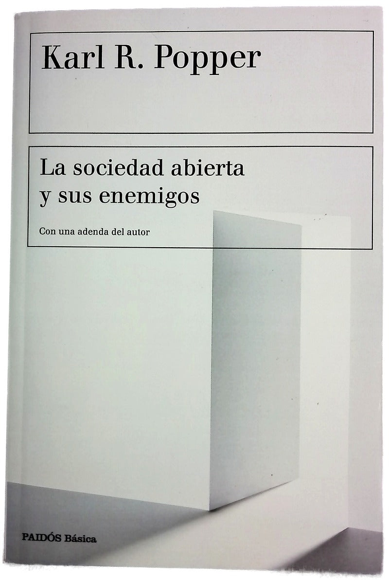 La sociedad abierta y sus enemigos : con una adenda del autor