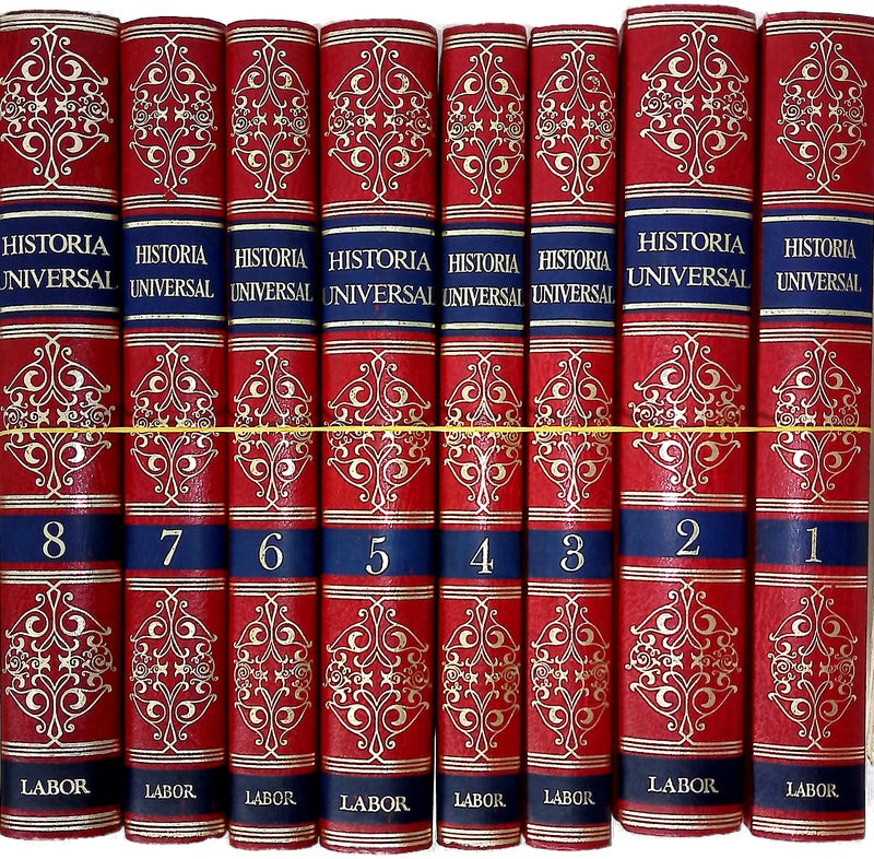 HISTORIA UNIVERSAL (COLECCIÓN COMPLETA) TOMOS 1-8
