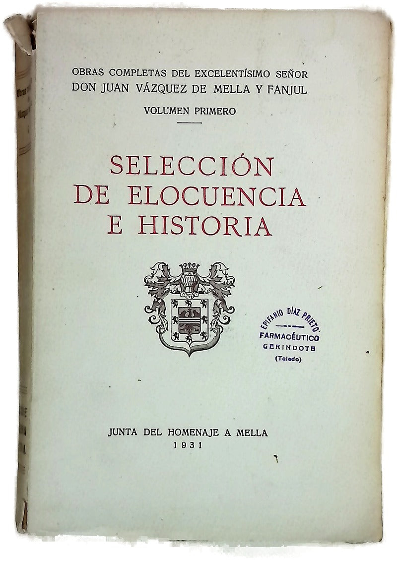 Selección de elocuencia e historia