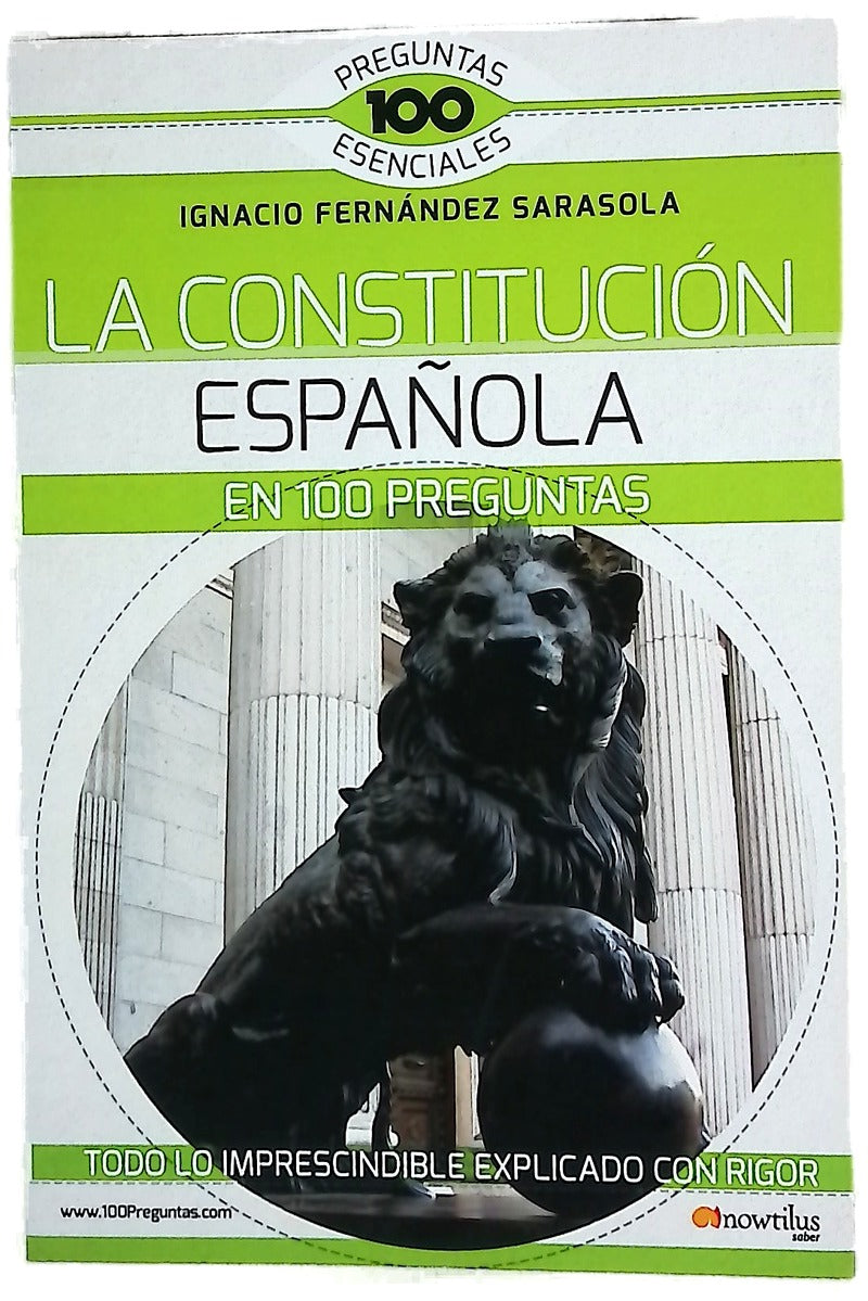 La Constitución española en 100 preguntas