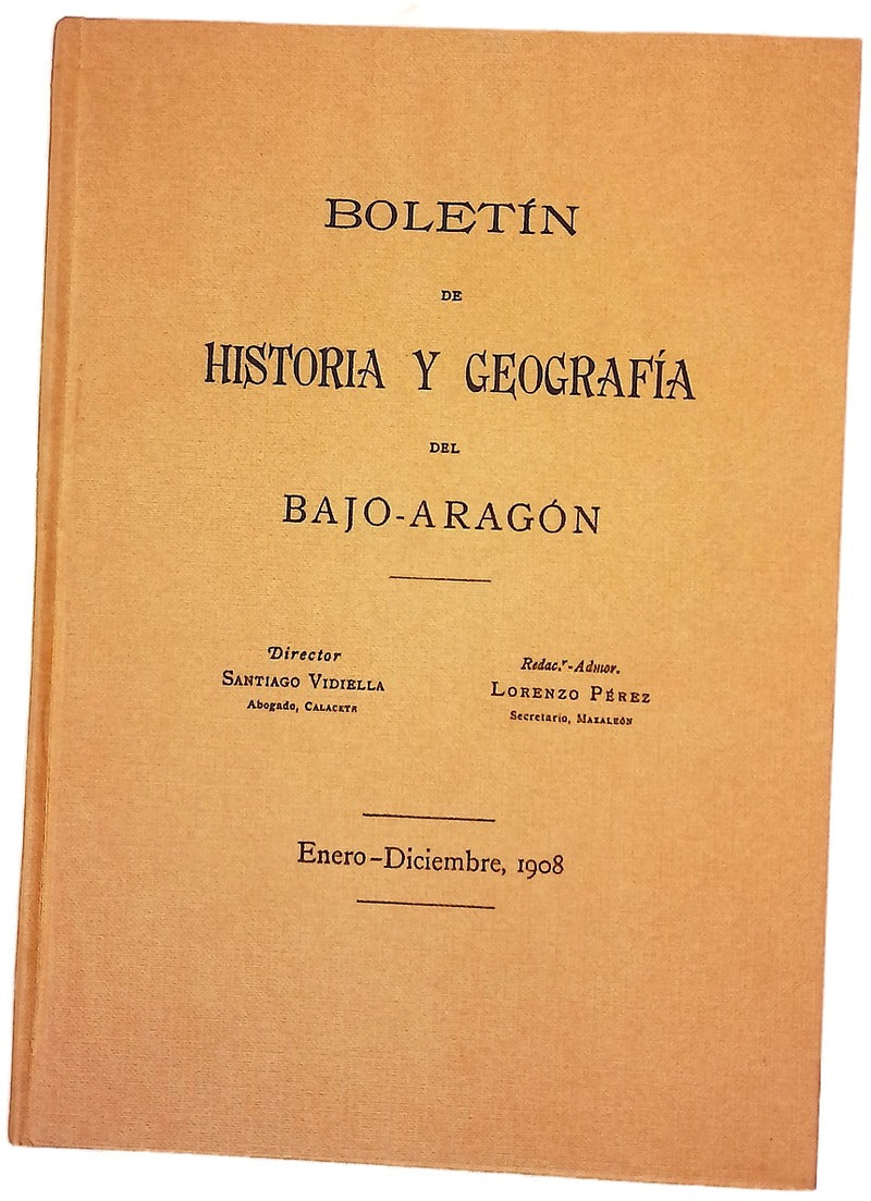 Boletin de historia y geografia del bajo Aragon II