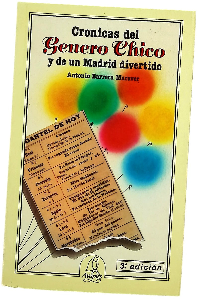 Crónicas del género chico de un Madrid divertido