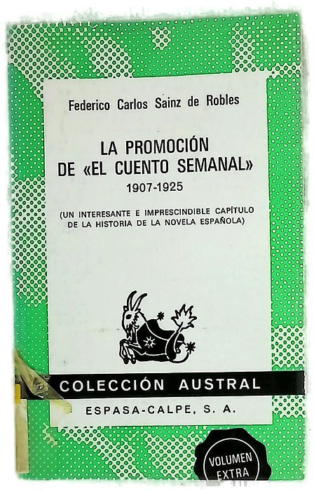 La promoción de "El Cuento semanal," 1907-1925