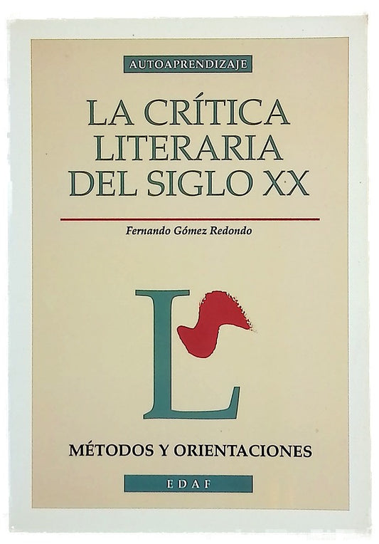 La crítica literaria del siglo XX