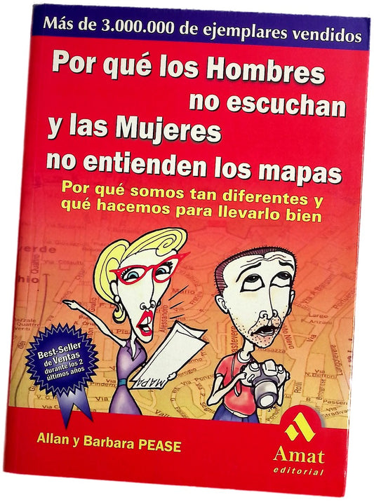 Por qué los hombres no escuchan y las mujeres no entienden los mapas
