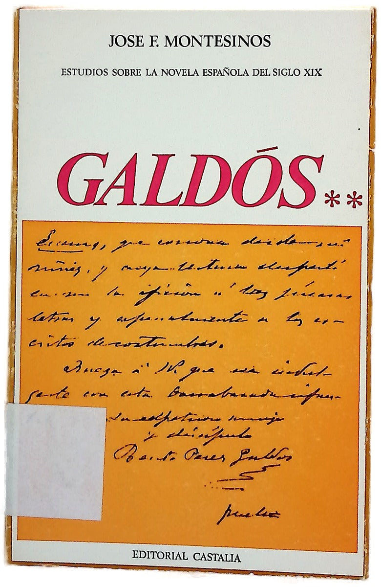 Galdós, tomo II