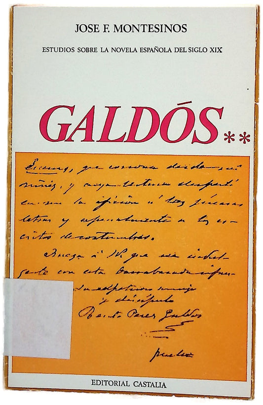 Galdós, tomo II