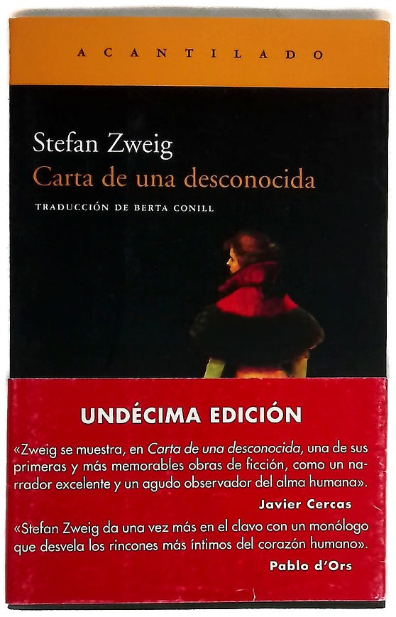 Carta de una desconocida