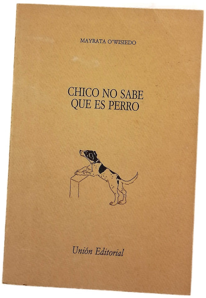 Chico no sabe que es perro