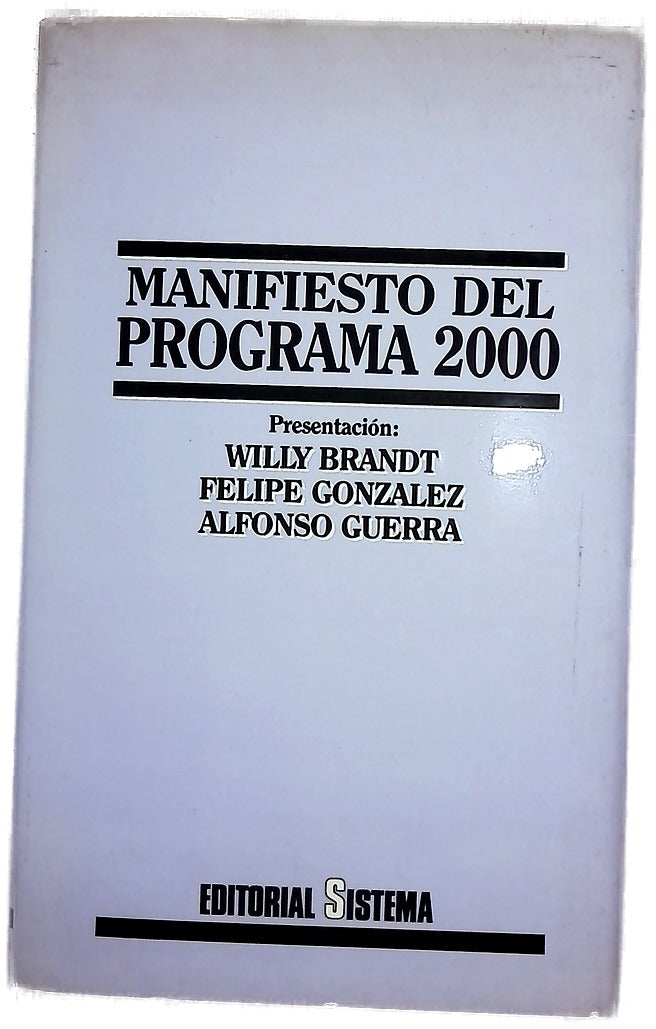 Manifiesto del Programa 2000