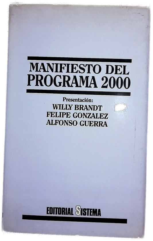 Manifiesto del Programa 2000