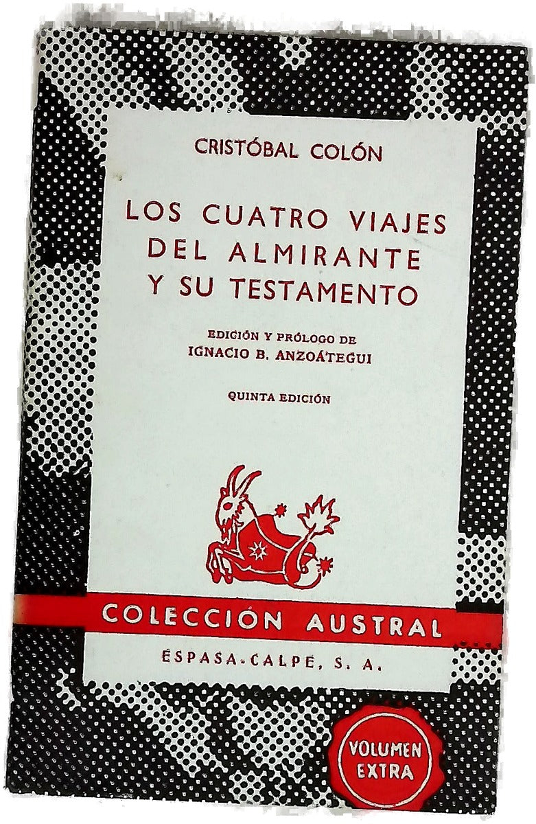 Los cuatro viajes del Almirante y su testamento