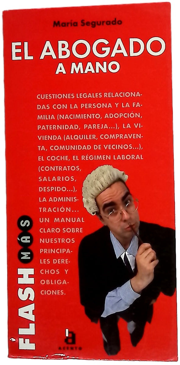 El abogado a mano