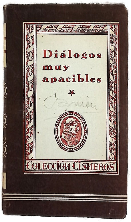 Diálogos muy apacibles I