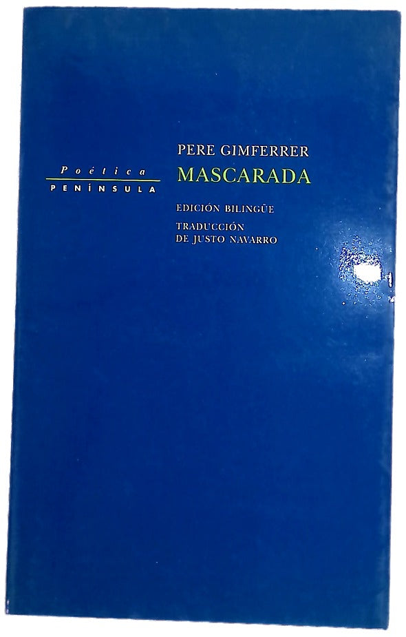 Mascarada edición bilingüe