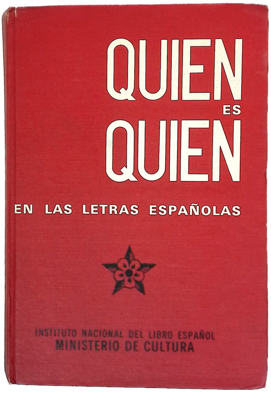 Quién es quién en las letras españolas