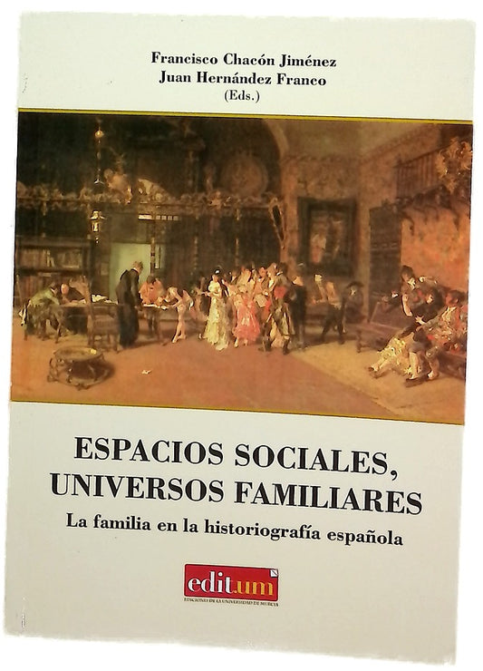 Espacios sociales, universos familiares la familia en la historiografía española : XXV aniversario del Seminario Familia y Élite de Poder en el Reino de Murcia, siglos XV-XIX