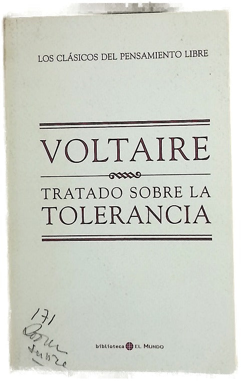 Tratado sobre la tolerancia