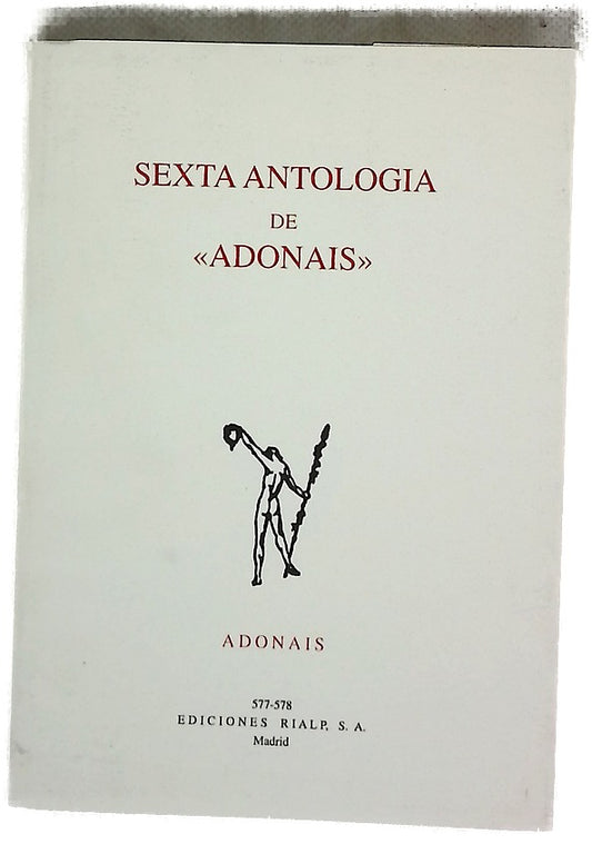 Sexta antología de "Adonais" (1993-2002)