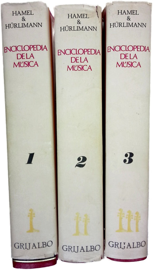 Enciclopedia de la música 1, 2 y 3