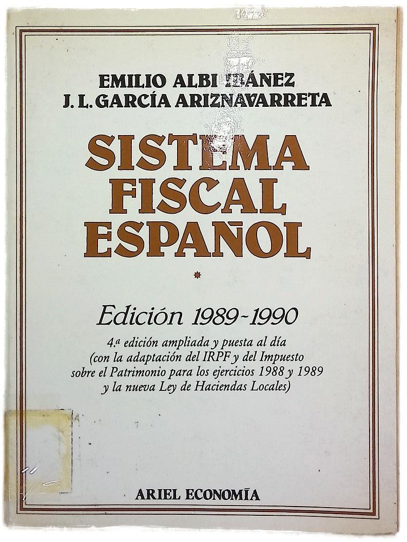 Sistema fiscal español