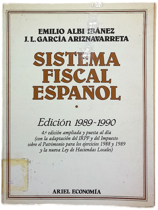 Sistema fiscal español