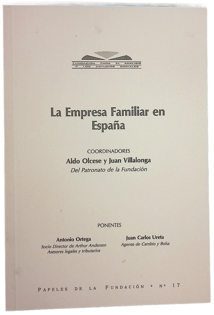 La empresa familiar en España