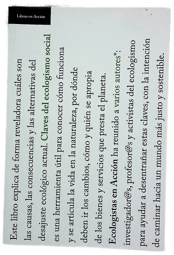 Claves del ecologismo social