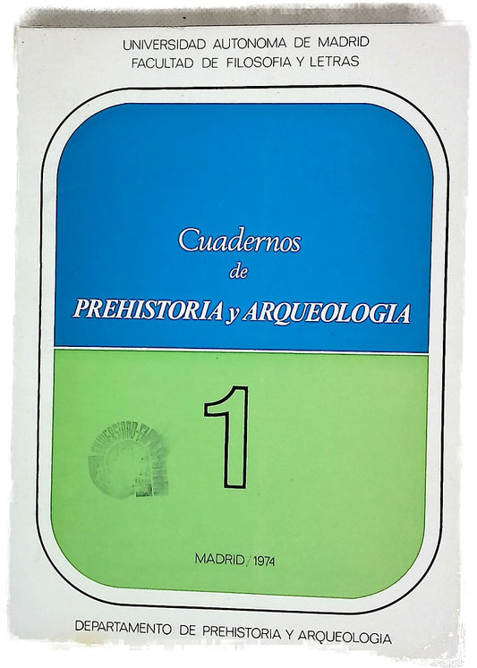 Cuadernos de prehistoria y arqueología
