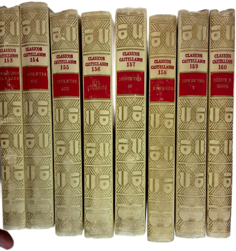 Clásicos Castellanos. Escritores. COLECCIÓN COMPLETA (1-160 v.)