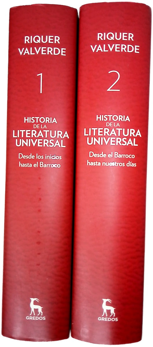 Historia de la literatura universal (Tomo I y II)