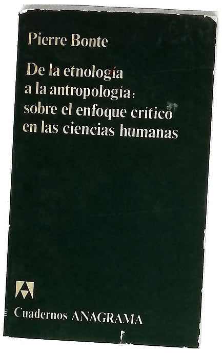 De la etnología a la antropología sobre el enfoque crítico en la ciencias humanas