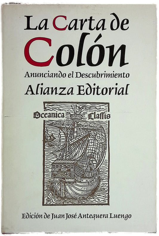 La carta de Colón anunciando el descubrimiento