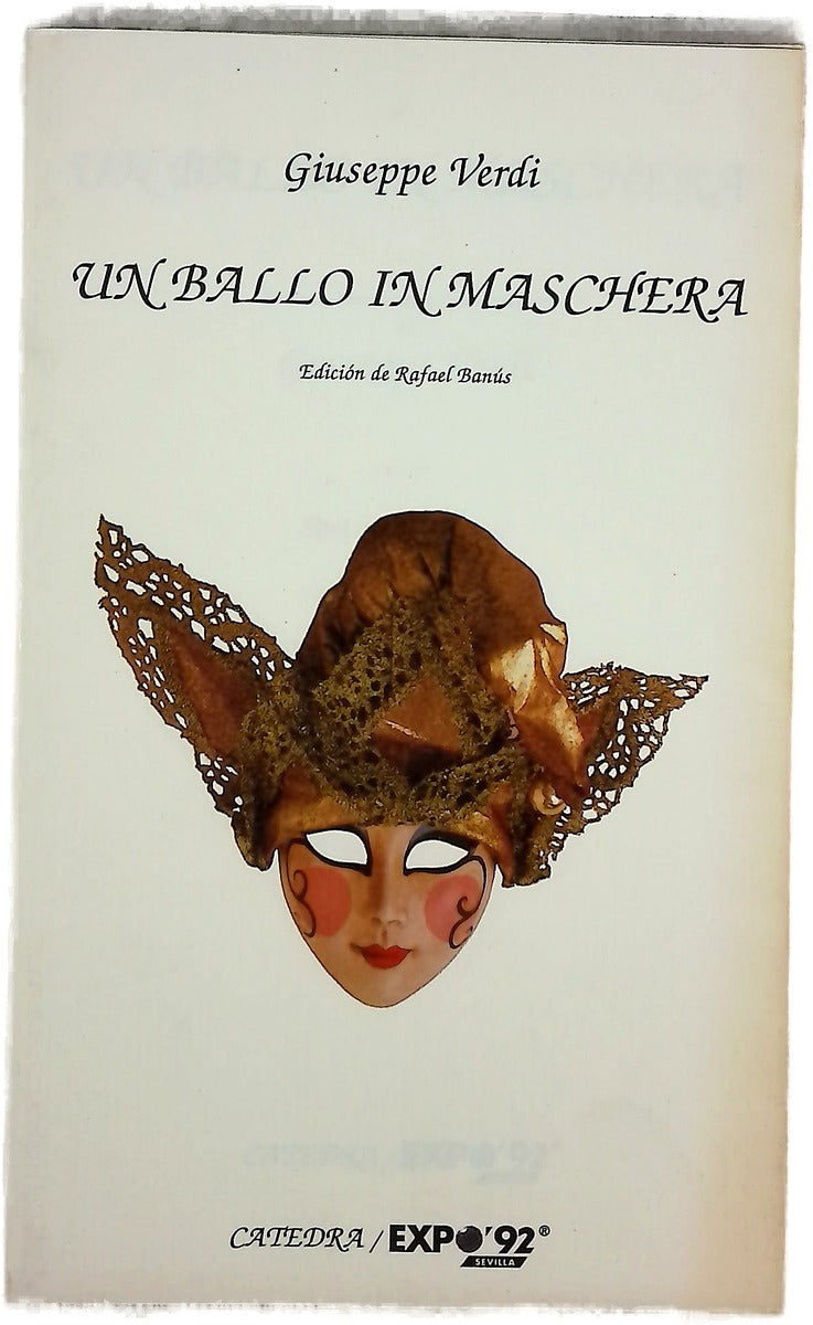 Un ballo in maschera ópera en tres actos y cinco cuadros