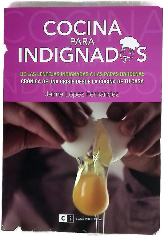 Cocina para indignados : de las lentejas indignadas a las papas de Bárcenas : crónica de una crisis desde la cocina de tu casa