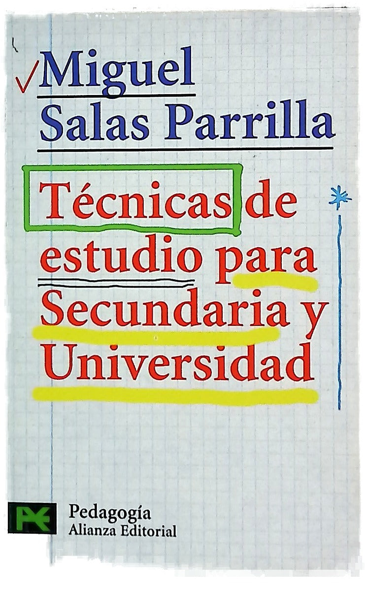 Técnicas de estudio para secundaria y universidad