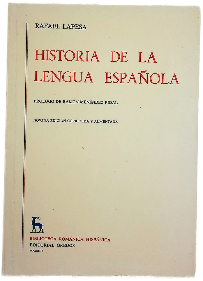 Historia de la lengua española